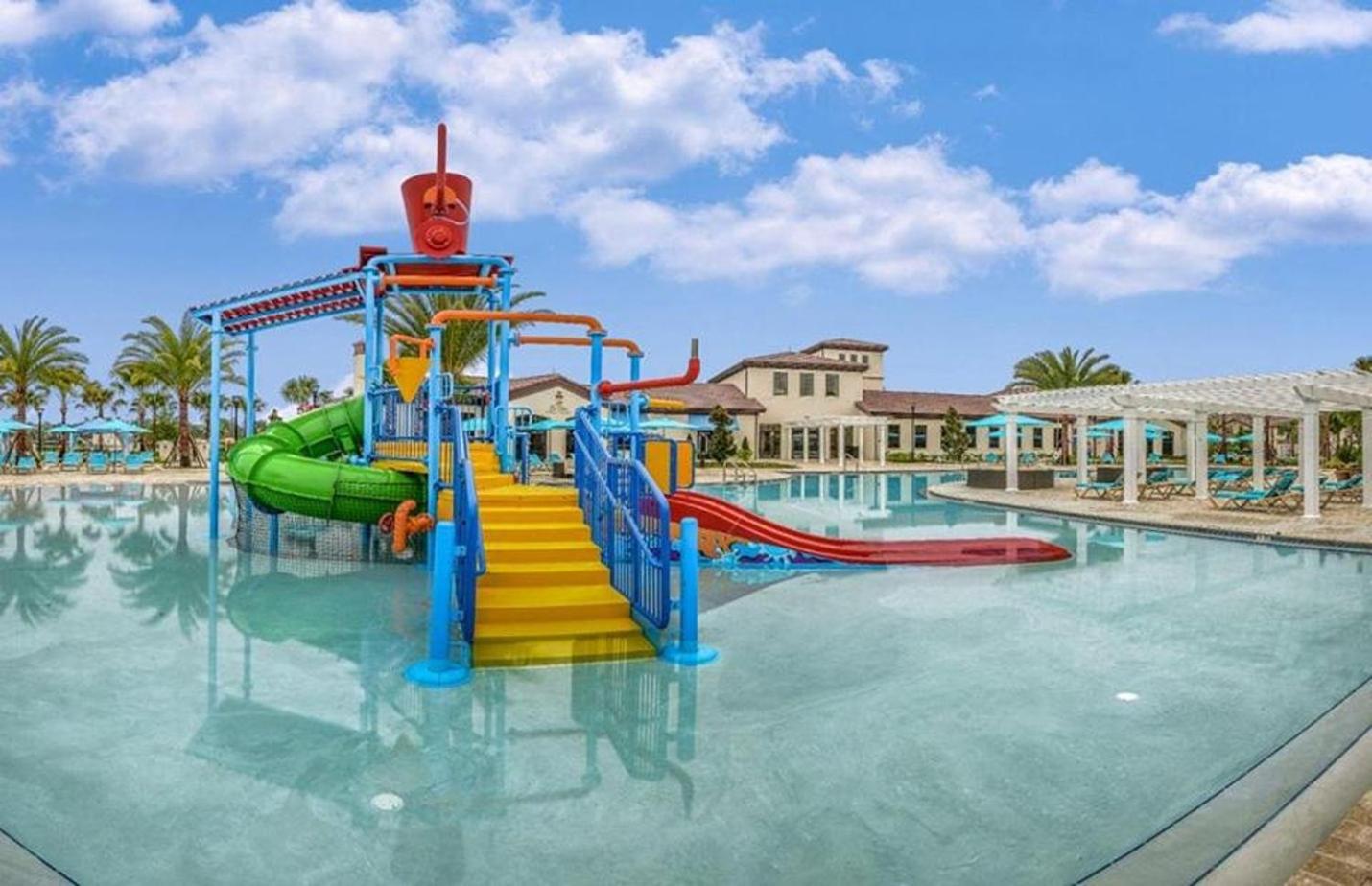 Large Villa Wprivate Pool Game Room Waterpark Кіссіммі Екстер'єр фото